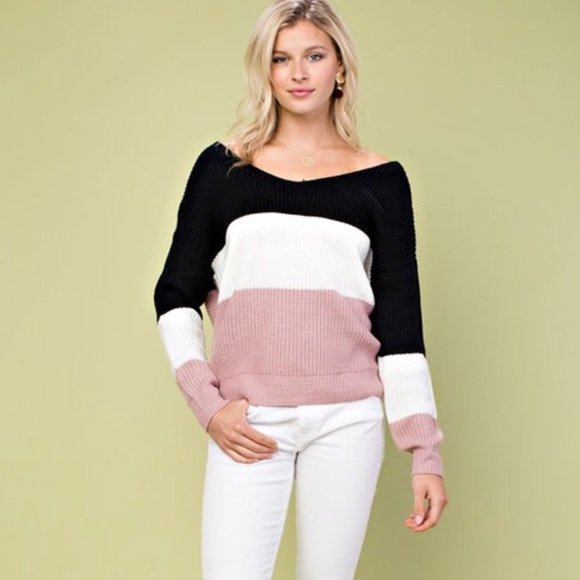 •THE LINDSEY• Twist Back Sweater - Picture 7 of 8